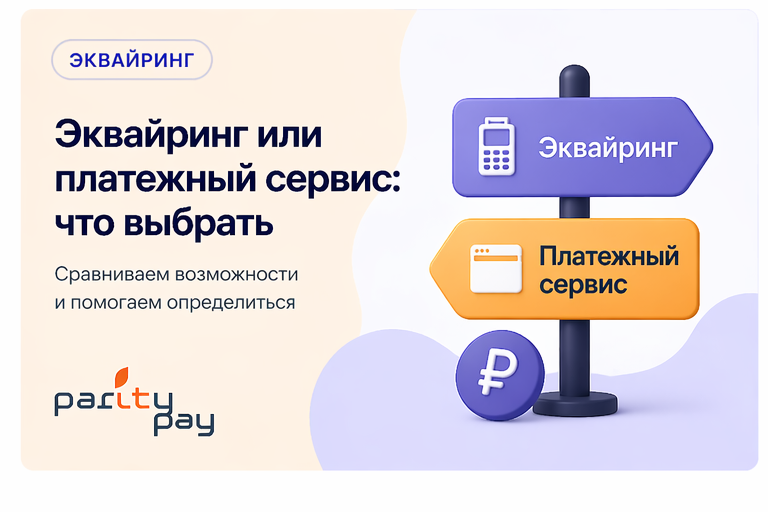 Эквайринг или платежный сервис: что выбрать