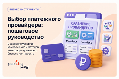 Выбор платежного провайдера